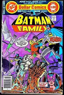 Buy BATMAN FAMILY #18 GD/VG HUNTRESS BATGIRL MAN-BAT ROBIN 1978 DC COMICS Giant Size • 7.49£