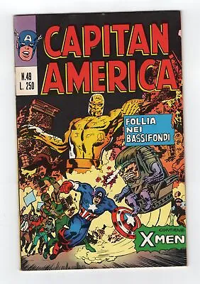 Buy 1971 Marvel Captain America #133 & X-men #48 1st Bulldozer & Modok Origin Italy • 56.36£