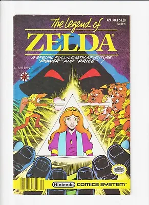 Buy Legend Of Zelda, The #3 Valiant | Nintendo MODERN COMIC 1ST PRINT • 31.78£