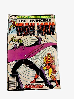 Buy Iron Man #146 (1981): 1st Appearance Mark Scariotti As Backlash! FN- (5.5)! • 16.09£