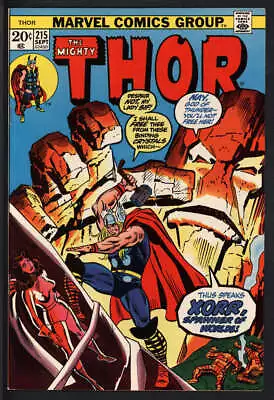 Buy Thor #215 8.5 // Marvel Comics 1973 • 31.18£