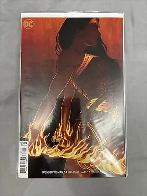 Buy Wonder Woman #54 (2016) Jenny Frison Variant Cover DC Comics • 5.83£