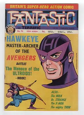 Buy 1967 Marvel Avengers #36 1st Appearance Of Ultrana + Black Widow Key Rare Uk • 38.63£