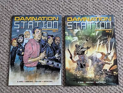 Buy 2000AD: Damnation Station (Judge Dredd Megazine Floppies X2) Al Ewing, Si Davis • 3.99£