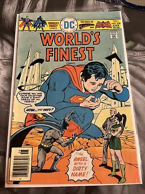 Buy World'S Finest #238 Superman And Batman Angel W/ A Dirty Name DC Comics 1976 FN • 10.27£