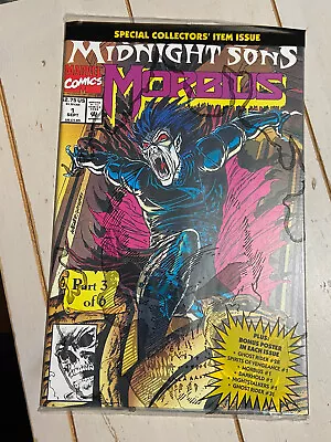 Buy Morbius 1 Rise Of The Midnight Sons Pt.3 Sealed With Poster High Grade Marvel • 7.94£