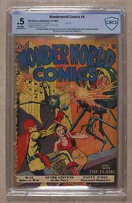 Buy Wonderworld Comics #8 CBCS 0.5 1939 18-0438BD0-014 • 953.92£