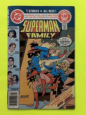 Buy The Superman Family #215 (DC Comics, 1981) Newsstand Ed Jimmy Olsen Lois Lane • 1.60£