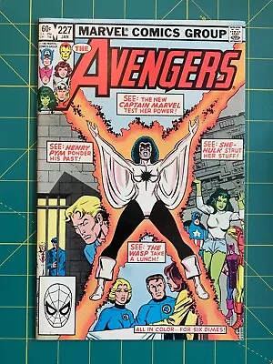 Buy The Avengers #227 - Jan 1983 - Vol.1 - Direct Edition - Minor Key - (8853) • 11.89£