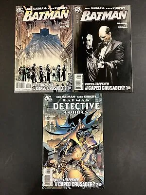 Buy Batman #686 Detective 853 Comic Book Lot Whatever Happened Caped Crusader Gaiman • 15.98£
