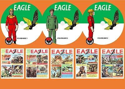 Buy Eagle V13-v20 Comic Collection On Three PC DVD Rom’s (CBR Format) • 11.99£