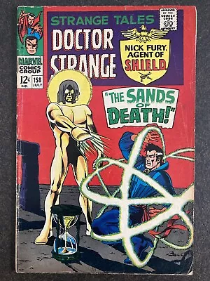 Buy Strange Tales #158 1st Living Tribunal Nick Fury Shield Doctor 1967 Steranko Mcu • 120.63£