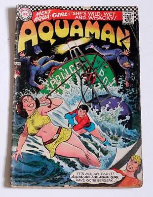 Buy Dc Comics (aquaman ) #33 (may -june 1967) 1st Appearance  Aquagirl   (key Issue) • 14.95£