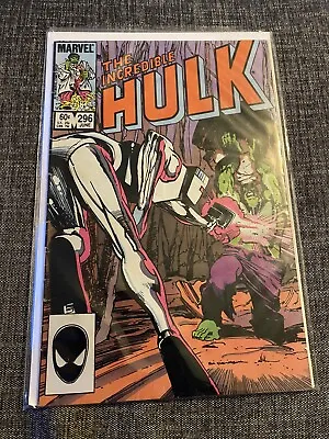 Buy The Incredible Hulk # 296 :  Marvel Comics June 1984 : Hulk Vs Rom : Copper Age  • 6£