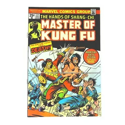 Buy Master Of Kung Fu (1974 Series) #22 In Very Fine + Condition. Marvel Comics [v • 21.50£
