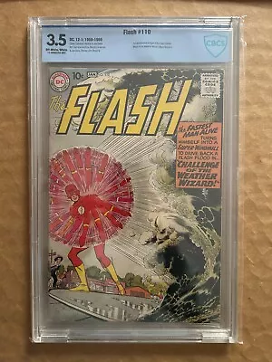 Buy FLASH 110 CBCS 3.5 First Wally West Weather Wizard • 593.71£