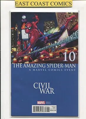 Buy Amazing Spider-man #10 Civil War Ii Variant - Marvel • 2£