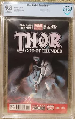Buy Thor God Of Thunder #6 CBCS 9.8 Wp  1st Knull Cameo & Gorr Orgin 2013 Marvel  • 137.96£