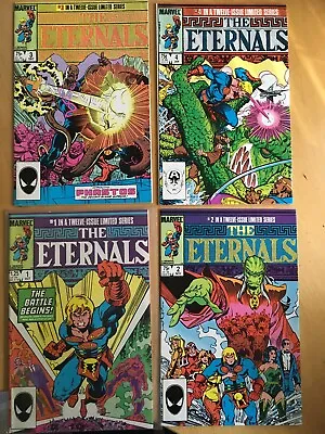 Buy The ETERNALS, Vol 2 :COMPLETE 12 Issue 1985 Marvel Series (exc #11) BUSCEMA.Film • 79.99£