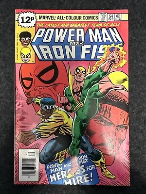 Buy POWER MAN And IRON FIST #54 ***FABBY COLLECTION*** GRADE NM+ • 30£