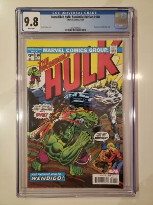 Buy Incredible Hulk 180 Facsimile CGC 9.8 Marvel Comics 203 • 31.18£