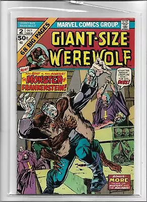 Buy Giant-size Werewolf By Night #2 1974 Fine-very Fine 7.0 4565 Frankenstein • 16.05£