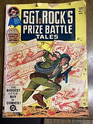 Buy Dc Special Blue Ribbon Digest #7, Sgt. Rock's Prize Battle Tales, Bronze, 1981 • 12.64£