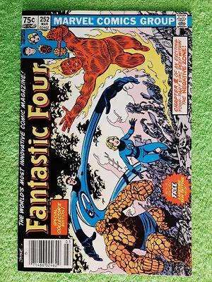 Buy FANTASTIC FOUR #252 VF-NM Newsstand Canadian Price Variant : RD5476 • 14.69£