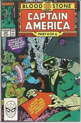 Buy Captain America #360 : 1st Full Appearance Of Crossbones : October 1989 • 29.95£