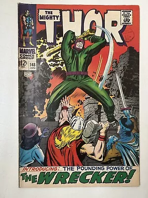 Buy The Mighty Thor #148 - 1st Appearance Of The Wrecker & Origin Of The Black Bolt • 20£