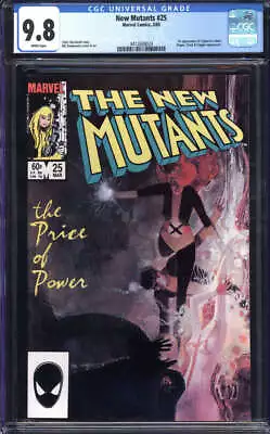 Buy New Mutants #25 Cgc 9.8 White Pages // 1st Appearance Of Legion In Cameo 1985 • 94.87£