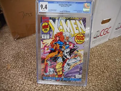 Buy Uncanny X-Men 281 Cgc 9.4 Marvel 1991 1stappearance Of Trevor Fitzroy WHITE Pgs • 31.77£