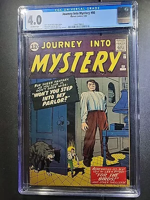 Buy 1962 JOURNEY INTO MYSTERY #80 - Stan Lee - Ditko & Kirby - Marvel - CGC 4.0 • 140.11£