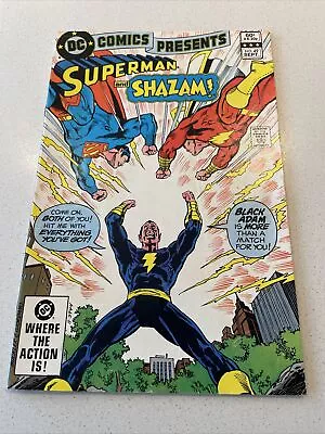 Buy  DC COMICS PRESENTS: Issue 49 (Sept 1982) Features SUPERMAN, SHAZAM & BLACK ADAM • 14£