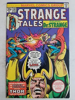 Buy Strange Tales (1951) #182 - Fine - Doctor Strange Reprints 123, 124 • 4.74£