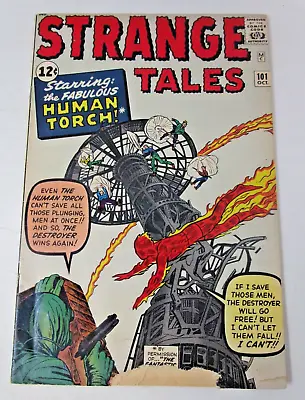 Buy Strange Tales #101 1962 [GD/VG] 1st Solo Human Torch Silver Age Key Marvel • 143.91£
