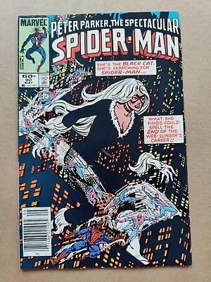 Buy Peter Parker The Spectacular Spiderman #90 FN Midgrade 2nd Black Suit 1984 • 19.12£