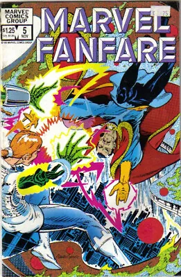 Buy Marvel Fanfare #5 - November 1982 • 1£