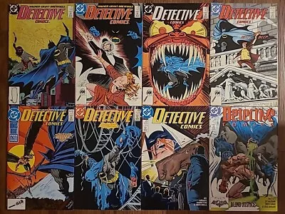 Buy Detective Comics # 591-597 & 599 (1988-1989, DC) 8 Comics; FN+ (6.5)-VF/NM (9.0) • 6.32£