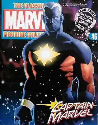 Buy The Classic Marvel Figurine Collection No.46 (2007) Captain Marvel  • 1.95£