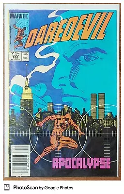 Buy Daredevil 227 Newsstand Frank Miller  Born Again  Marvel Comics 1986 • 32.16£