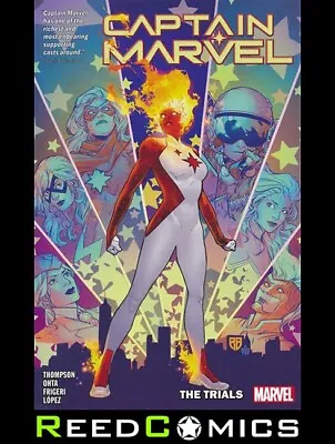 Buy CAPTAIN MARVEL VOLUME 8 THE TRIALS GRAPHIC NOVEL Collects (2019) #37-41, Annual • 13.99£