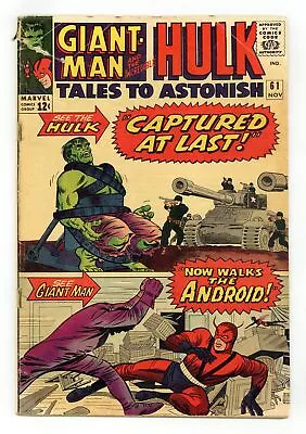 Buy Tales To Astonish #61 GD 2.0 1964 • 16.78£