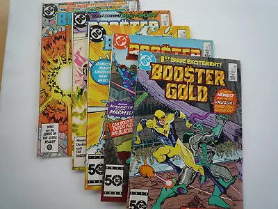 Buy Booster Gold - Run  1 - 5  Very Rare - 5 Comics - First Issue + Issues 2/3/4/5 • 125£