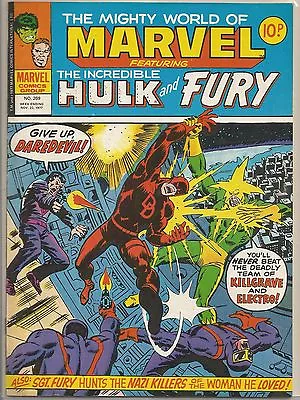 Buy The Incredible Hulk And Fury #269 : Vintage Comic Book : November 1977 • 6.95£