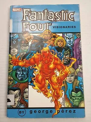 Buy Fantastic Four Volume 2 Visionaries GEORGE PEREZ TPB Marvel Comics • 13.39£