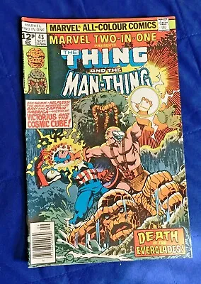 Buy Free P & P; Marvel Two-In-One #43, Sep 1978: The Thing & Man-Thing! • 4.99£