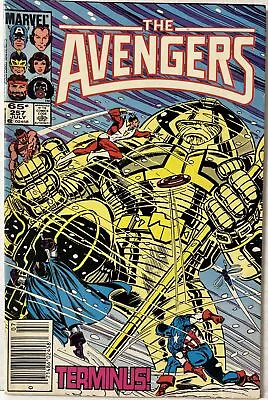 Buy Avengers #257 Newsstand Variant 1st Appearance Nebula! Terminus! Marvel 1985 VG+ • 11.98£
