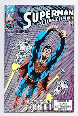 Buy Superman Action Comics #672 Hand-signed By Bob Mcleod In-person Vf/nm Nice • 15.80£