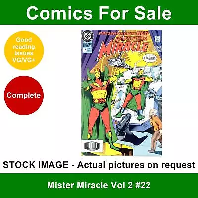 Buy DC Mister Miracle Vol 2 #22 Comic - VG/VG+ 01 December 1990 • 2.99£